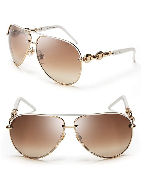 gucci sunglasses with gold chain|gucci aviator sunglasses on sale.